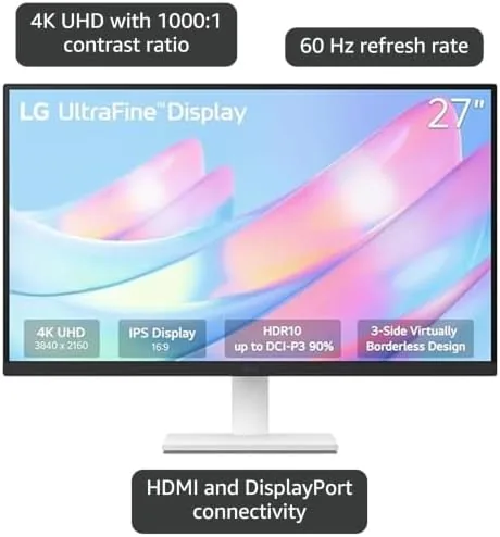 The LG 27UL500-W displaying a photo editing workspace