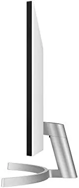 The LG 27UL500-W monitor package with the stand and cables