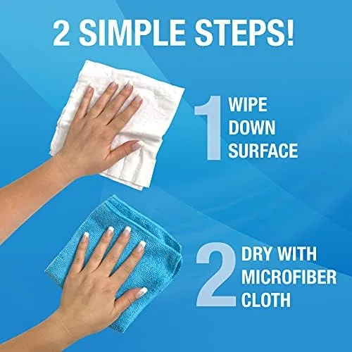 Another view of the MiracleWipes for Electronics Cleaning - Screen Wipes Designed for TV
