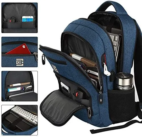 Close look at the Laptop Backpack,Business Travel Anti Theft Slim College Backpack | Water build quality