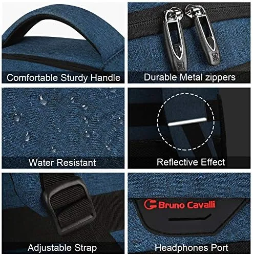 The Laptop Backpack,Business Travel Anti Theft Slim College Backpack | Water in real use