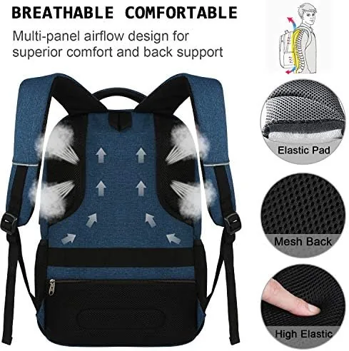 Another view of the Laptop Backpack,Business Travel Anti Theft Slim College Backpack | Water