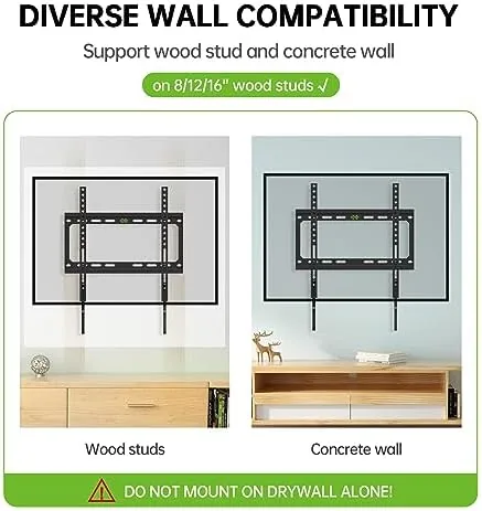 The USX MOUNT Fixed TV Wall Mount with Low Profile for in real use