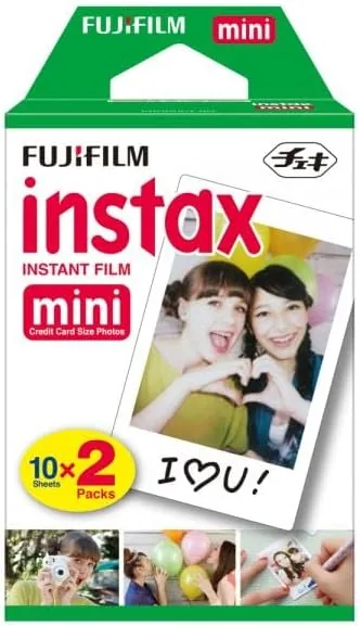 Close up of the film cartridge and protective sheet