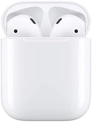 AirPods next to other earbuds showing the comparison of designs