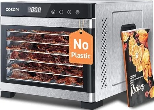Cosori Food Dehydrator, Bigger Than 7 Trays with Large 6.5 ft² Drying Space | Review: Tested and Rated