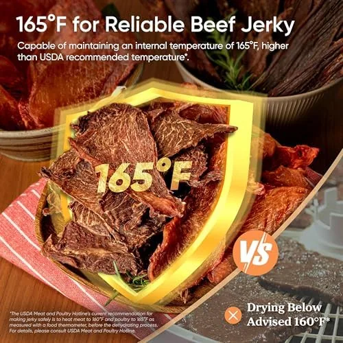 The Cosori Food Dehydrator, Bigger Than 7 Trays with Large 6.5 in real use