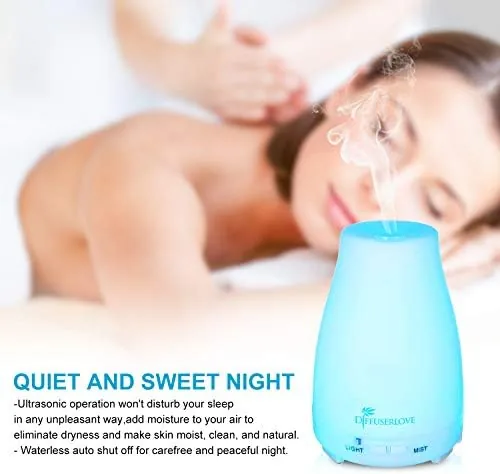 Another view of the Diffuserlove 2 Pack 200ml Essential Oil Diffuser Ultrasonic Aromatherapy Diffuser