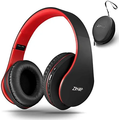 ZIHNIC Bluetooth Headphones Over-Ear, Foldable Wireless and Wired Stereo Headset Micro SD/TF, FM for Review: Tested and Rated