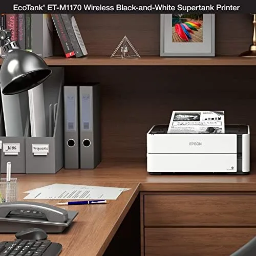 Testing the Epson EcoTank ET-M1170 Wireless Monochrome Supertank Printer with Ethernet PLUS over two weeks