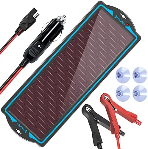 12V Solar Battery Charger Trickle Maintainer Kit for Car | Prevents Overcharging with Smart Review: Tested and Rated