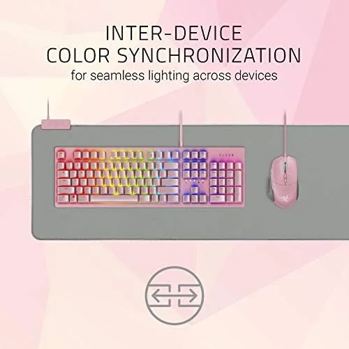 Razer Synapse software showing the Chroma lighting configuration screen