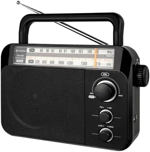 Retekess TR604 AM FM Radio, Portable Radio Plug in Wall | for Home,Picnic,Senior, D Review: Tested and Rated
