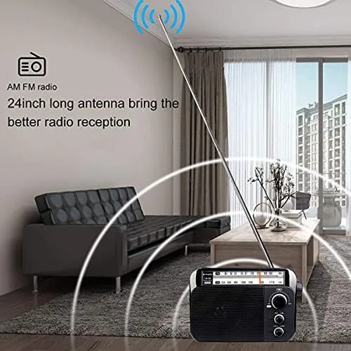 Close look at the Retekess TR604 AM FM Radio, Portable Radio Plug in Wall build quality