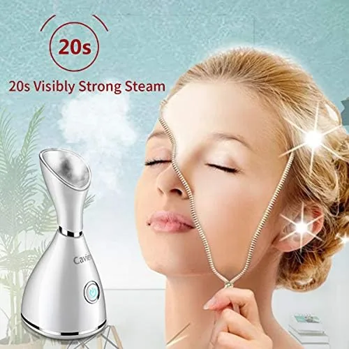 Close look at the Facial Steamer-Nano Ionic Facial Steamer Warm Mist Humidifier Atomizer Sprayer build quality