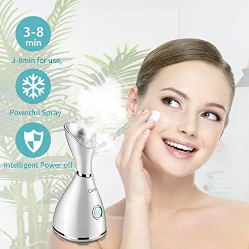 Another view of the Facial Steamer-Nano Ionic Facial Steamer Warm Mist Humidifier Atomizer Sprayer