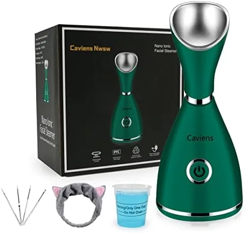 Testing the Facial Steamer-Nano Ionic Facial Steamer Warm Mist Humidifier Atomizer Sprayer over two weeks