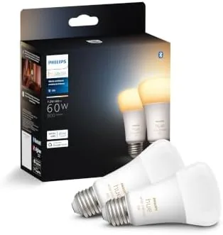 Overview of the Philips Hue Smart 60W A19 LED Bulb - White Ambiance
