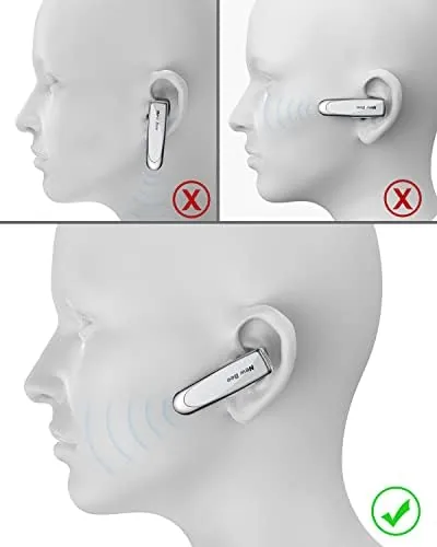 The [2 Pack] Bluetooth Earpiece V5.0 Wireless Handsfree Headset 24 Hrs compared in context