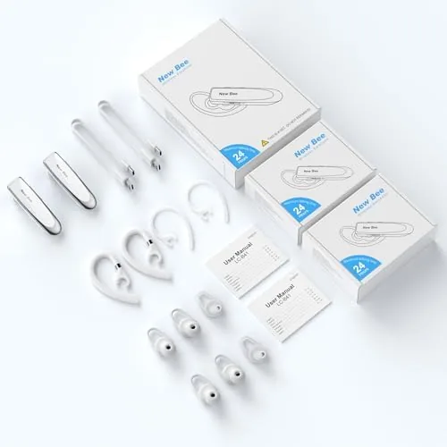 Testing the [2 Pack] Bluetooth Earpiece V5.0 Wireless Handsfree Headset 24 Hrs over two weeks
