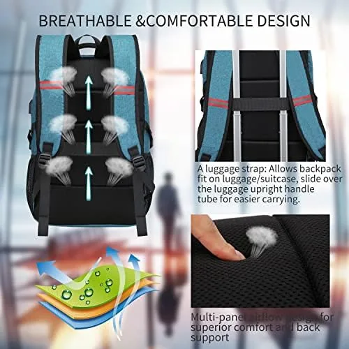 Another view of the CAFELE Backpack for Men and Women, School Backpack for Teens