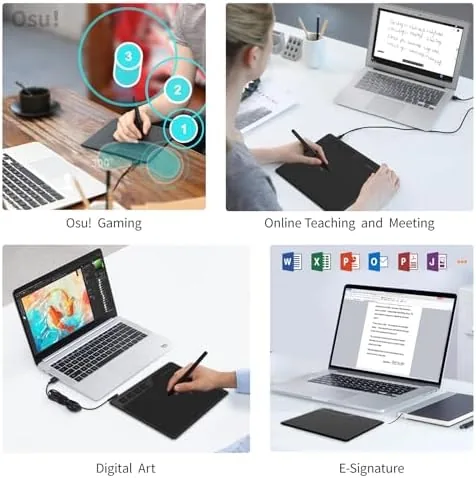 Another view of the GAOMON S620 Graphics Drawing Tablet, 6.5x4, 8192 Pressure & 4