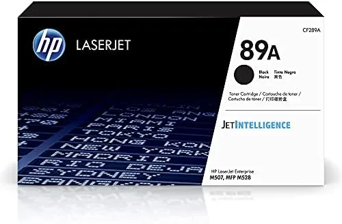 HP 89A Black Toner Cartridge | Works with LaserJet Enterprise M507, MFP M528 | Review: Tested and Rated