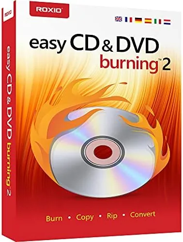 Corel Easy CD and DVD Burning 2 install screen on a Windows desktop