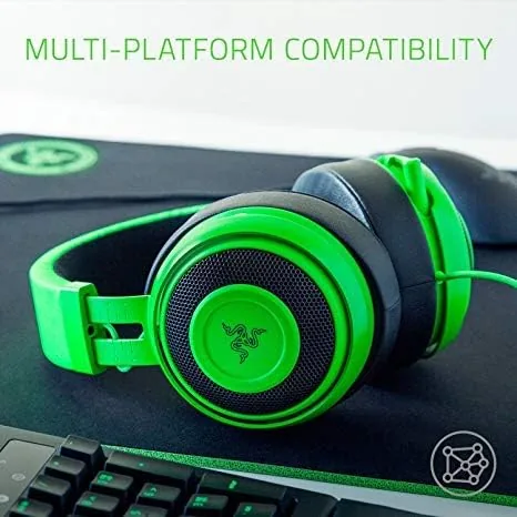 The Kraken Pro V2 plugged into a console controller on a couch