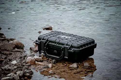 The MEIJIA Portable All Weather Waterproof Protective Hard Case, Small Camera compared in context