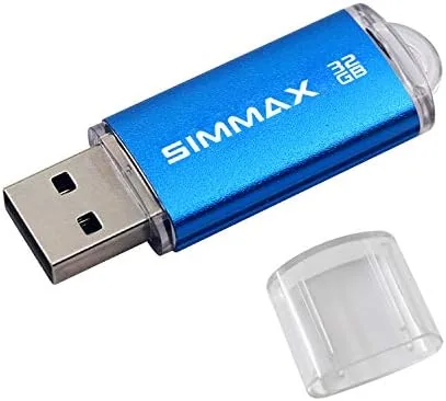 Testing the SIMMAX 32GB Memory Stick USB 2.0 Flash Drives Swivel Thumb over two weeks