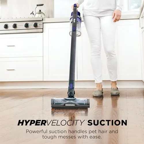 Close look at the Shark Pet Cordless Stick Vacuum, Grey, IX141 | HyperVelocity Suction build quality