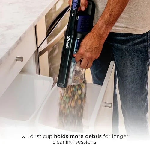 Testing the Shark Pet Cordless Stick Vacuum, Grey, IX141 | HyperVelocity Suction over two weeks
