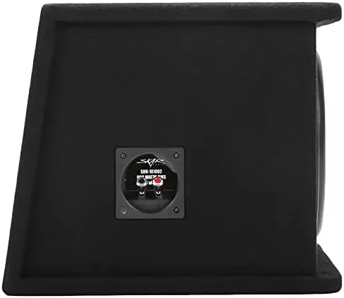 The Skar Audio Single 10" 1200W Loaded SDR Series Vented Subwoofer in real use