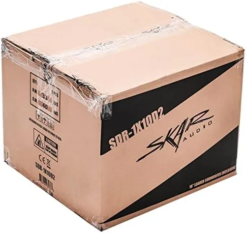 The Skar Audio Single 10" 1200W Loaded SDR Series Vented Subwoofer compared in context