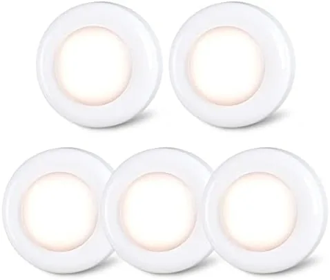 STAR-SPANGLED 2.8" LED Puck Lights Under Cabinet AAA Battery, 5 Pack Warm | Mini Review: Tested and Rated