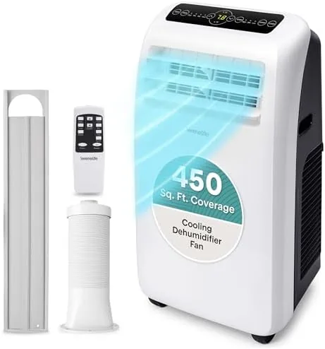 SereneLife Portable Air Conditioner 12,000 BTU with Built-in Dehumidifier - Portable AC unit for Review: Tested and Rated