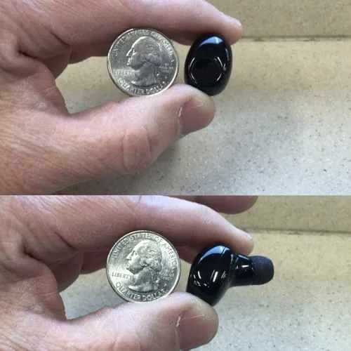 Another view of the Single Earbud Bluetooth Earpiece,Cellphone Wireless Mic Headset 10Hr | Low