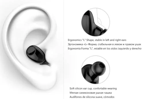 Testing the Single Earbud Bluetooth Earpiece,Cellphone Wireless Mic Headset 10Hr | Low over two weeks