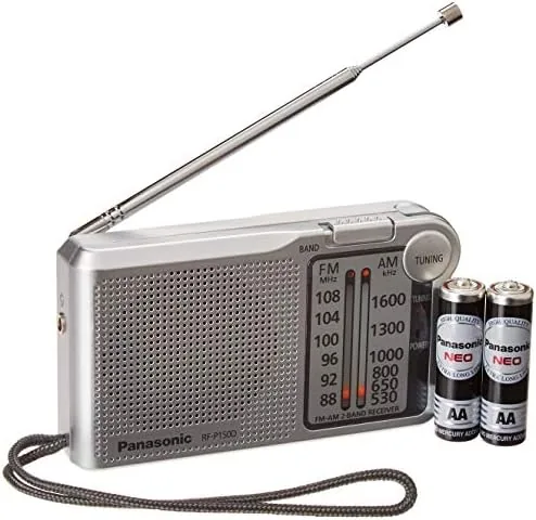 Panasonic RFP-150D Battery Operated AM/FM Portable Pocket Size Radio (Silver/mat) Review: Tested and Rated