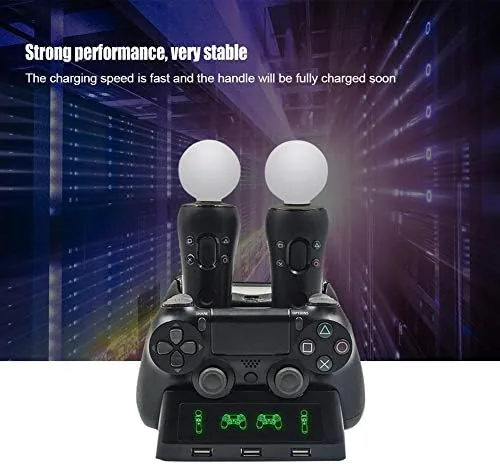 Close view of the contact puck snapped onto a Move controller