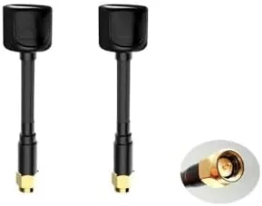 Overview of the 2pcs Lollipop 4 5.8G Omni RHCP SMA FPV Antenna for
