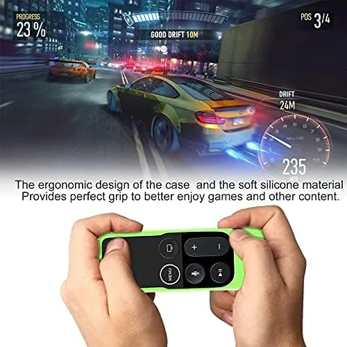 The Case Compatible with Apple TV 4K/ 4th Gen Remote Chartreuse compared in context