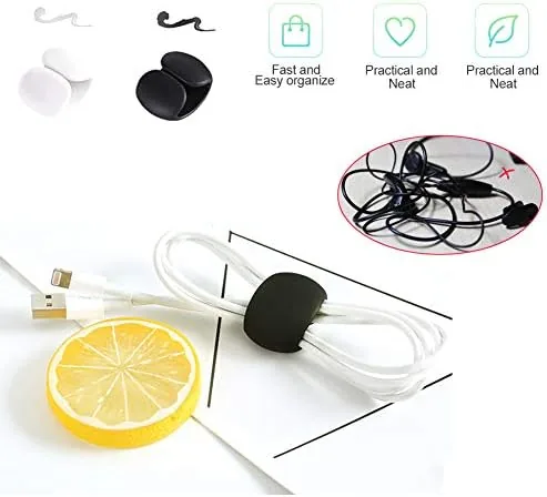 Another view of the 36 PCS Cable Protectors for iPhone iPad Charger End Cord