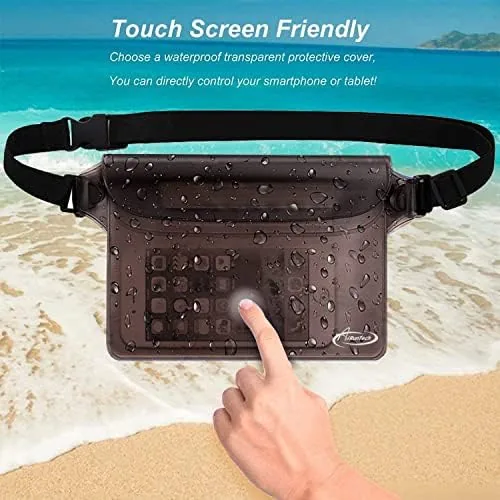 The AiRunTech Waterproof Fanny Pack,Phone Pouch Dry Bag for Passport Wallet compared in context