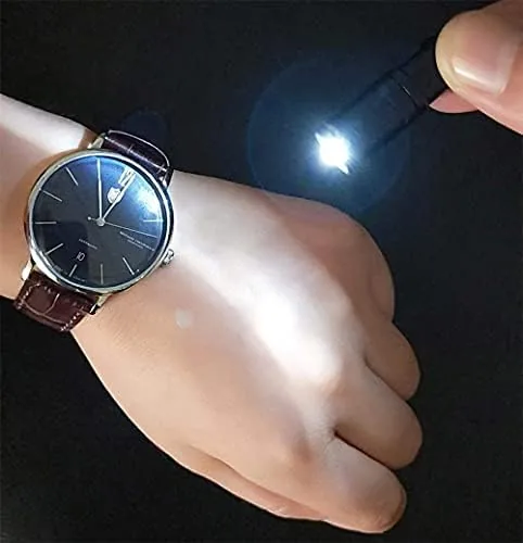 Another view of the e1 Smallest Keychain Flashlight Tiny Mini Keychain Light Long-Lasting Safety
