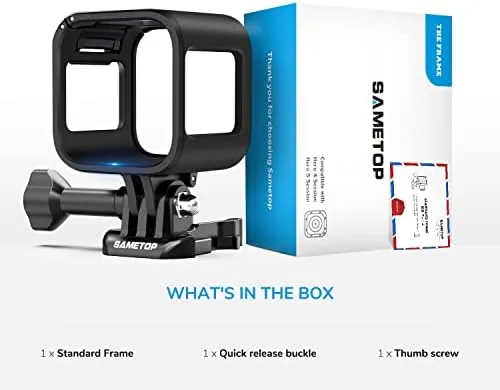 Testing the Case Frame Housing Compatible with GoPro Hero 5 4 Session over two weeks