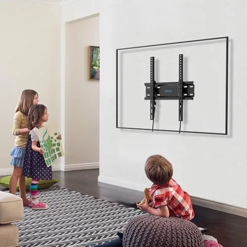 Testing the BONTEC TV Wall Mount Tilting, 23-60 inch TVs, Max VESA over two weeks