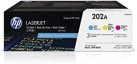 HP 202A Cyan, Magenta, Yellow Toner Cartridges Printers (3-Pack) | Works with Color LaserJet Review: Tested and Rated