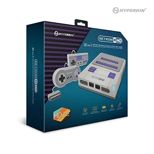 RetroN 2 HD cartridge slots on the top of the console